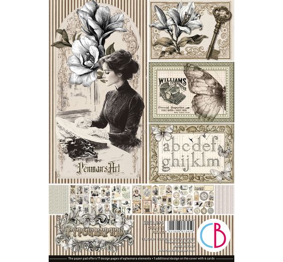Zestaw papierowy "Typographic"