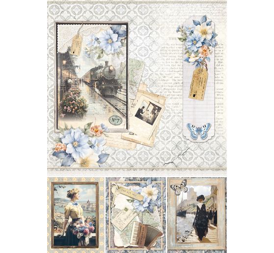 Zestaw papierowy "Eastern Journey"