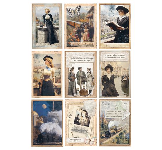 Zestaw papierowy "Eastern Journey"