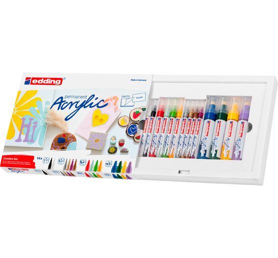 edding Acrylic "Acrylic Marker Creative Set", zestaw 14 sztuk