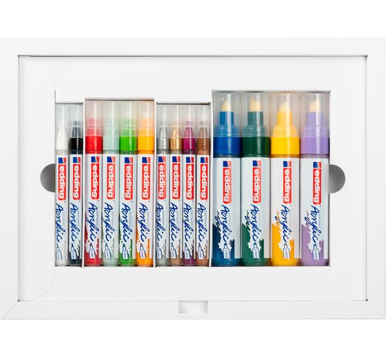 edding Acrylic "Acrylic Marker Creative Set", zestaw 14 sztuk
