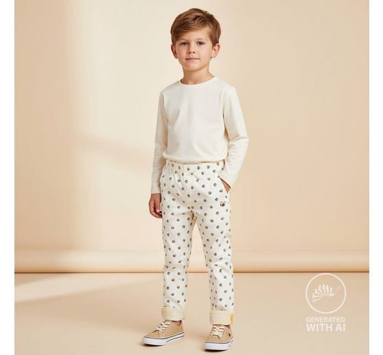 Tkanina dżersejowa "Pszcz&oacute;łki"