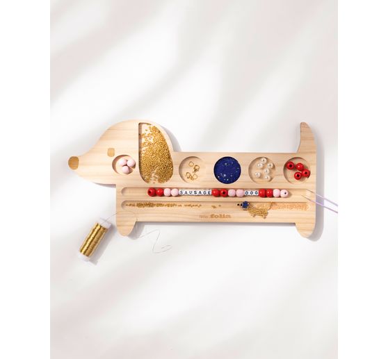 Mata do nawlekania koralik&oacute;w &bdquo;Jamnik"