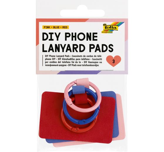 Uchwyt pierścieniowy do smyczy na telefon "Colorful"