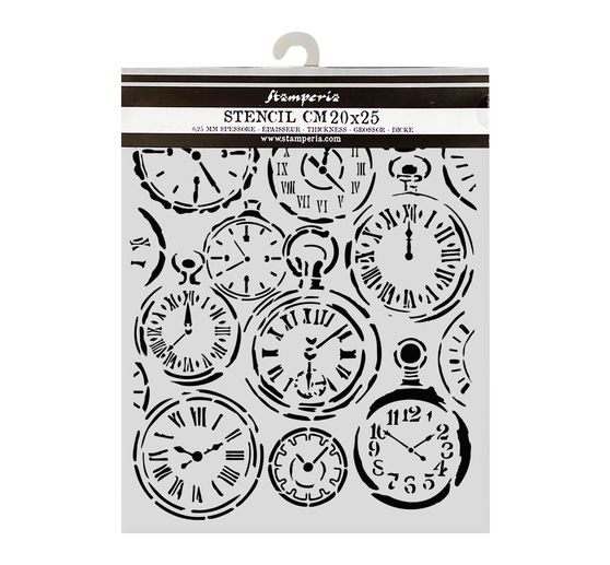 Szablon "Gardens of Time - Clocks"