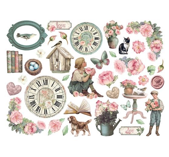 Motywy do wycinania "House of Roses"