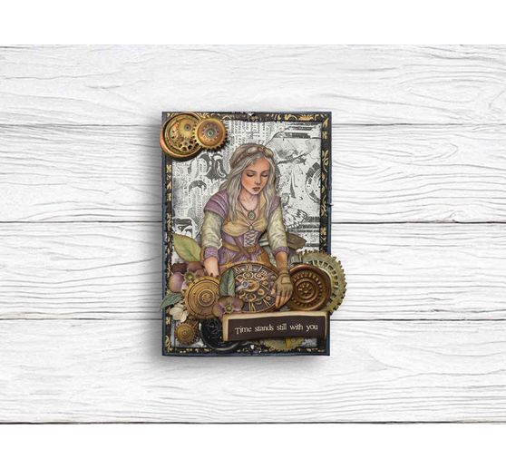 Blok do scrapbooking "Gardens of Time"