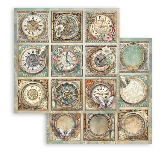 Blok do scrapbooking "Gardens of Time"