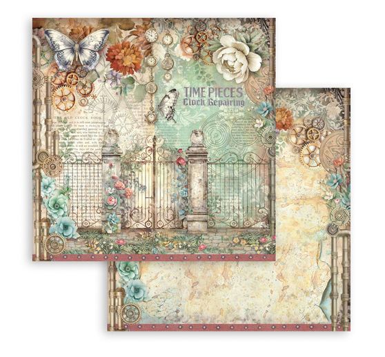 Blok do scrapbooking "Gardens of Time"