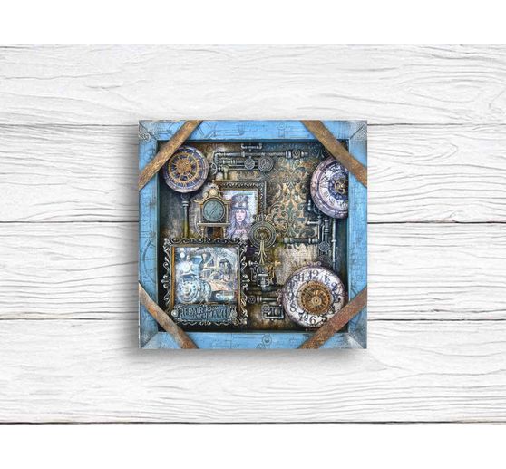 Blok do scrapbooking "Gardens of Time Backgrounds"