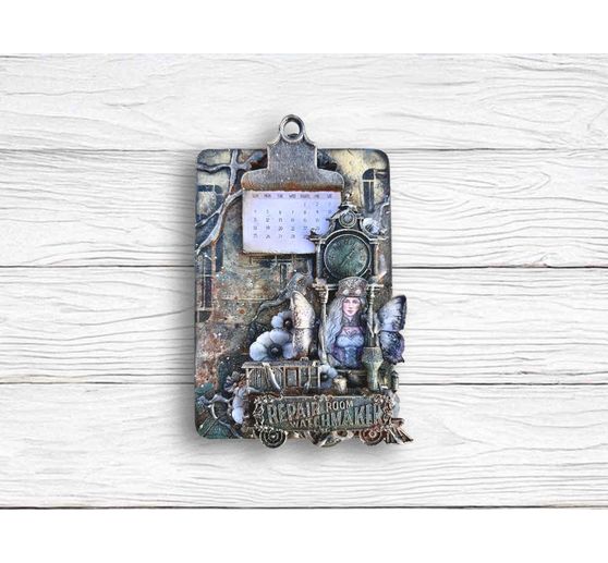 Silikonowa forma A5 "Gardens of Time", Clocks and Tubes