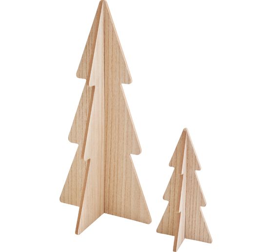 VBS Wooden plug-in motif "Fir tree silhouette"