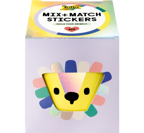 Mix + Match stickers "Build your animals"