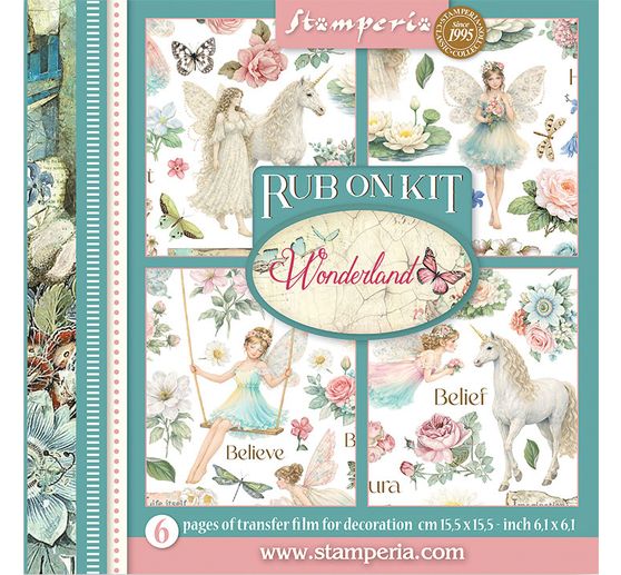 Rub On asortyment "Wonderland"