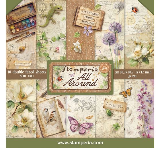 Blok do scrapbooking "All Around"