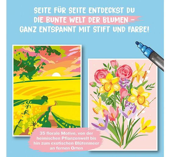 Book "Colorful Surprise - Blumen"