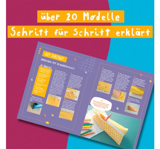 Book "Kreativstart Kids N&auml;hen. Anleitungsbuch und Material"