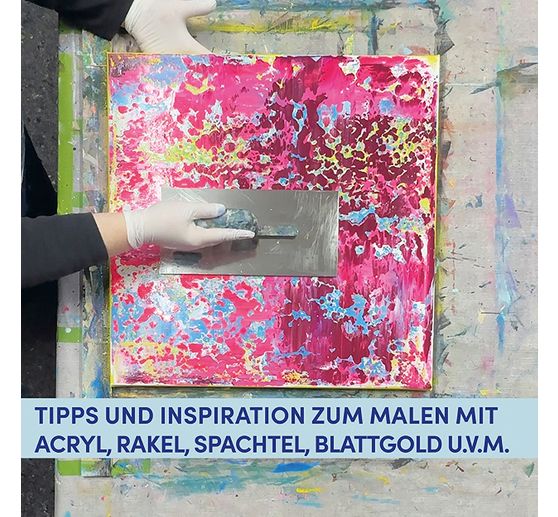 Książka "Abstrakte Acrylbilder - Schicht f&uuml;r Schicht"