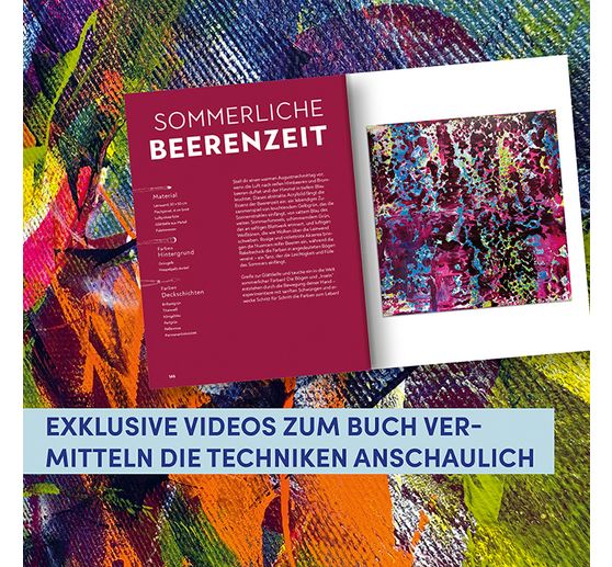Książka "Abstrakte Acrylbilder - Schicht f&uuml;r Schicht"