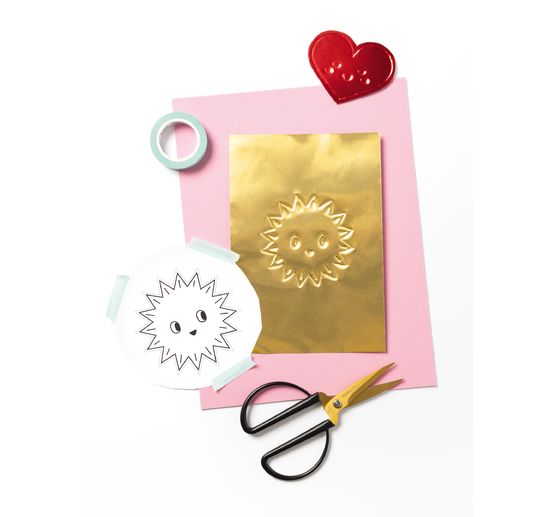 Aluminium embossing foil "Extra Strong", 18.5 x 29.7 cm