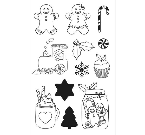 Silikonowy stempel "Christmas Bakery"