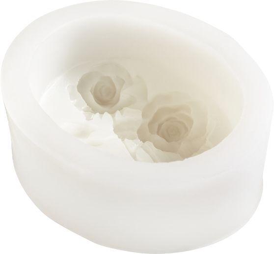 VBS Silicone soap mould "Two Roses"
