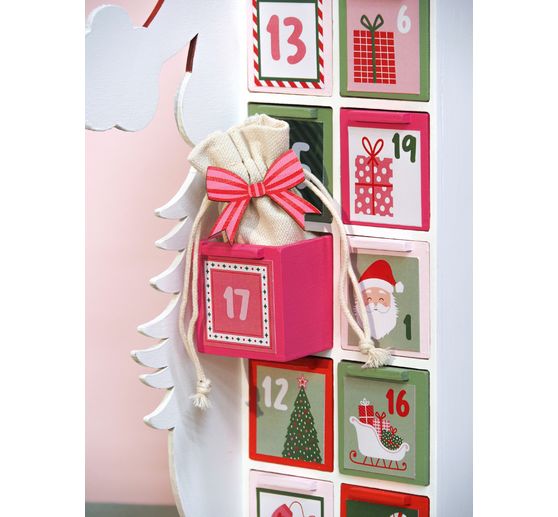 Sticker advent numbers "Santa Baby"