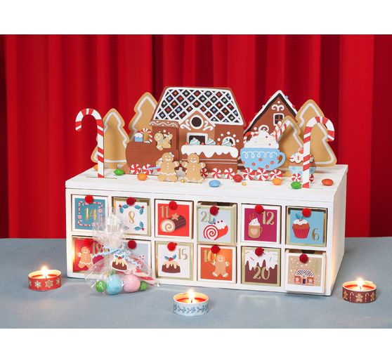 Sticker z cyframi adwentowymi "Christmas Bakery"