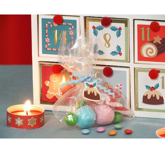 Sticker z cyframi adwentowymi "Christmas Bakery"