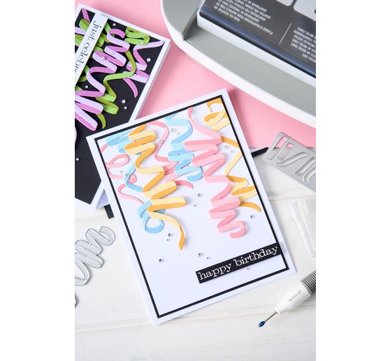 Sizzix Thinlits Wykrojnik do papieru "Celebration Streamers by Tim Holtz"