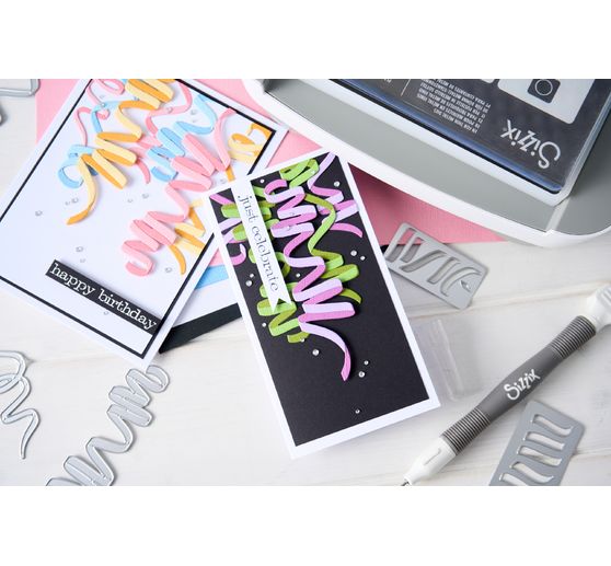 Sizzix Thinlits Wykrojnik do papieru "Celebration Streamers by Tim Holtz"