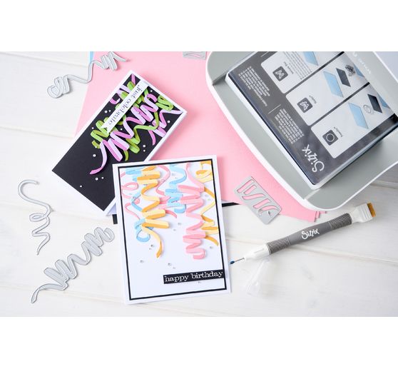 Sizzix Thinlits Wykrojnik do papieru "Celebration Streamers by Tim Holtz"