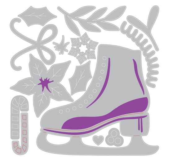 Sizzix Thinlits Wykrojnik do papieru "On Ice"
