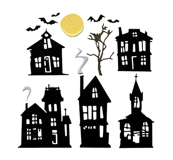 Sizzix Thinlits Wykrojnik do papieru "Ghost Town by Tim Holtz"