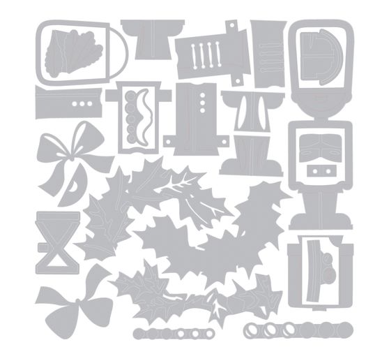 Sizzix Thinlits Wykrojnik do papieru "Yuletide Harvey by Tim Holtz"