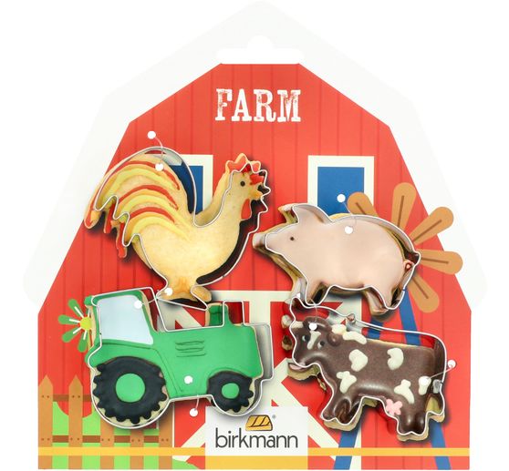 Cookie cutter set "Farm"
