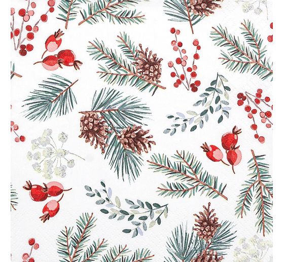 Napkin "Winter Botanicals"