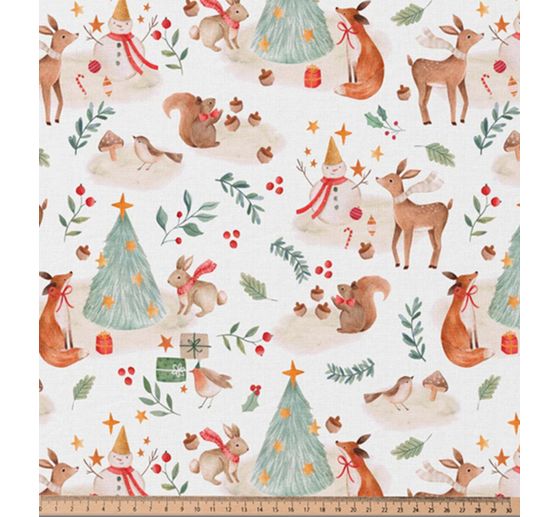 Cotton fabric "Forest Magic"