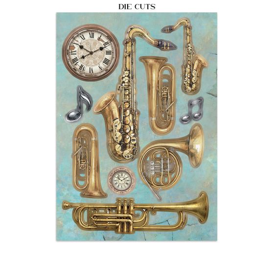 A5 Junk Journal Focus Points Stamperia "Symphony"