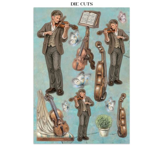 A5 Junk Journal Focus Points Stamperia "Symphony"
