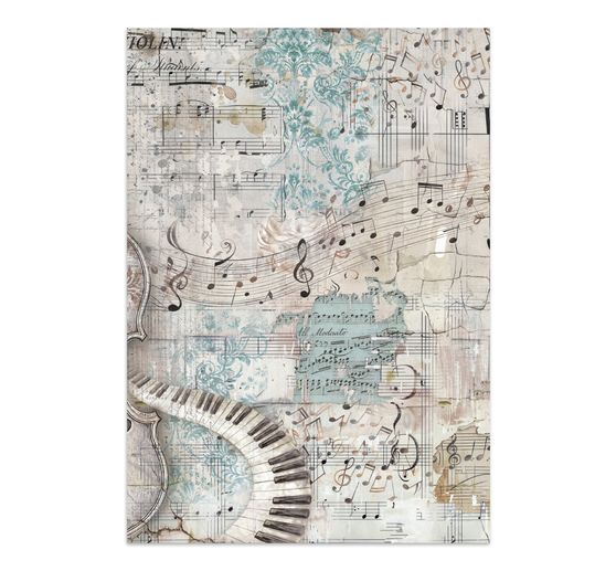 A5 Junk Journal Focus Points Stamperia "Symphony"