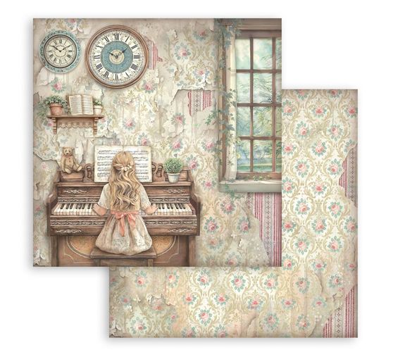 Blok do scrapbooking Stamperia "Symphony"