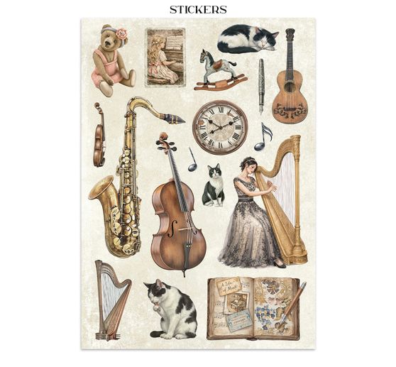 Stamperia Junk Journal Book "Symphony"