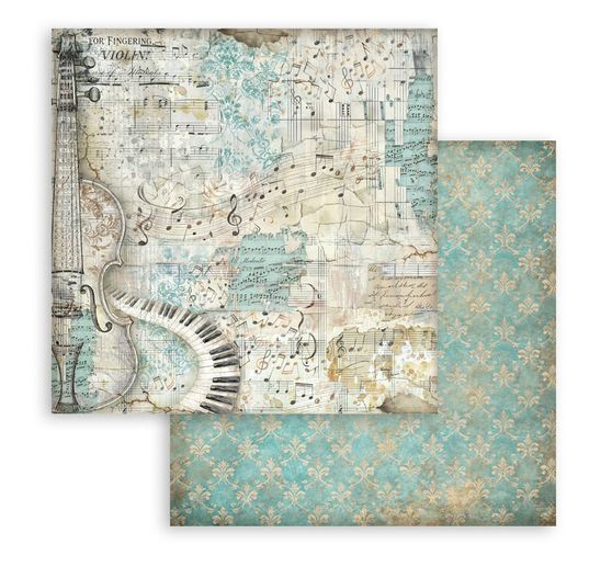 Stamperia Scrapbook block "Symphony Backgrounds"
