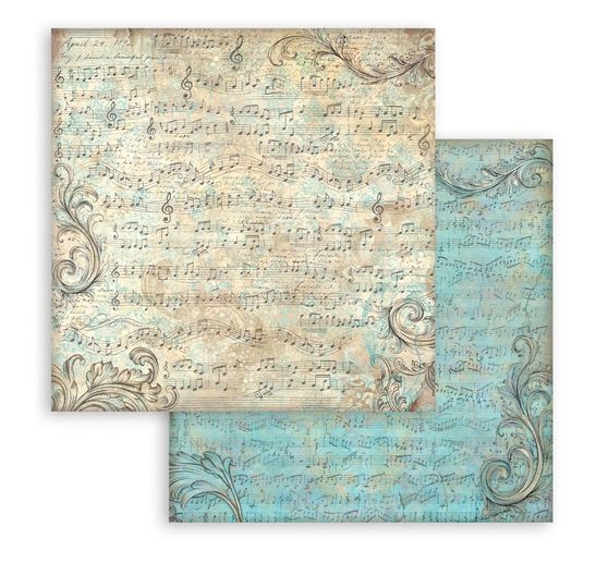 Stamperia Scrapbook block "Symphony Backgrounds"