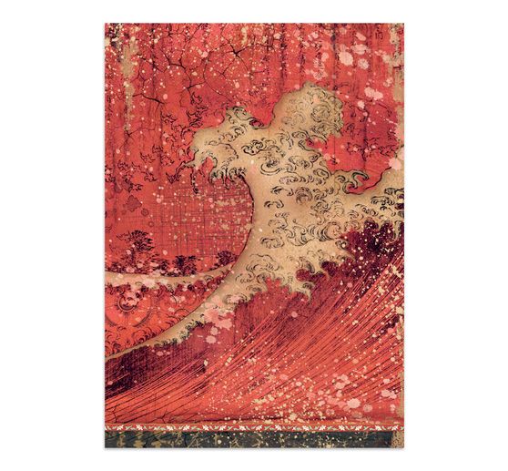 A5 Junk Journal Focus Points Stamperia "Oriental Garden"