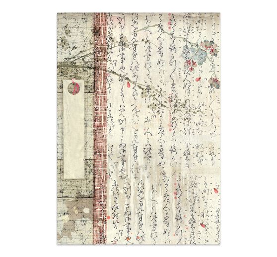 A5 Junk Journal Focus Points Stamperia "Oriental Garden"
