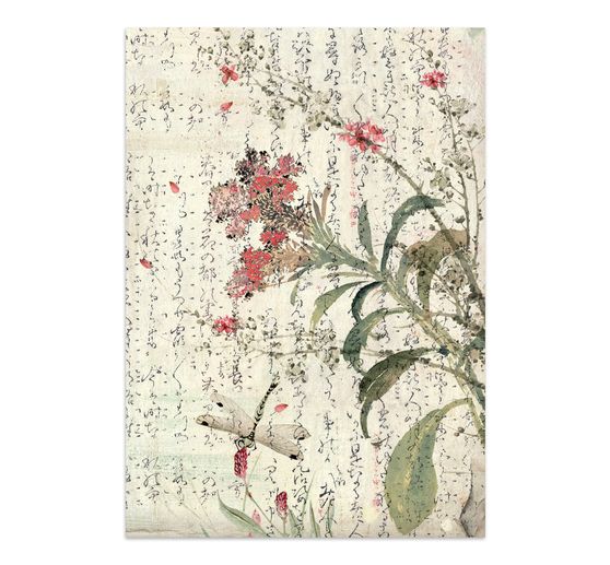 A5 Junk Journal Focus Points Stamperia "Oriental Garden"