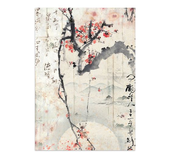 A5 Junk Journal Focus Points Stamperia "Oriental Garden"