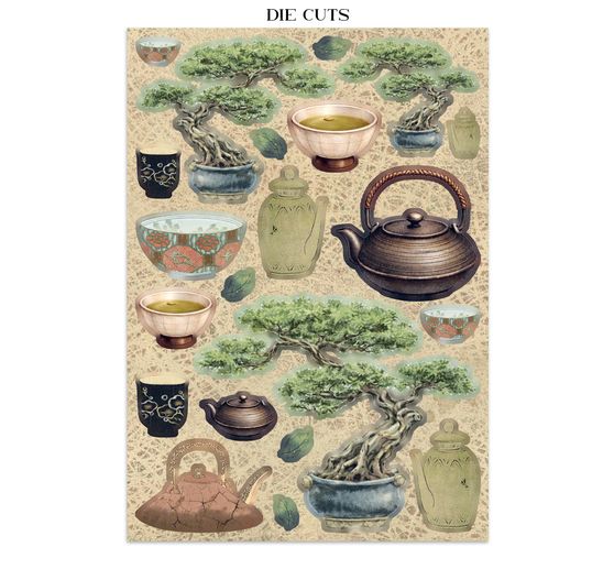 A5 Junk Journal Focus Points Stamperia "Oriental Garden"
